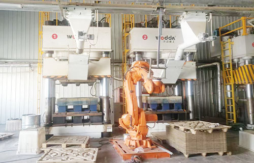 木屑托盤生產(chǎn)線-1600噸木屑托盤液壓機